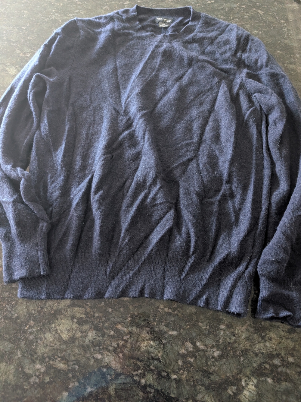 Club Monaco Men's Crewneck Sweater - Navy